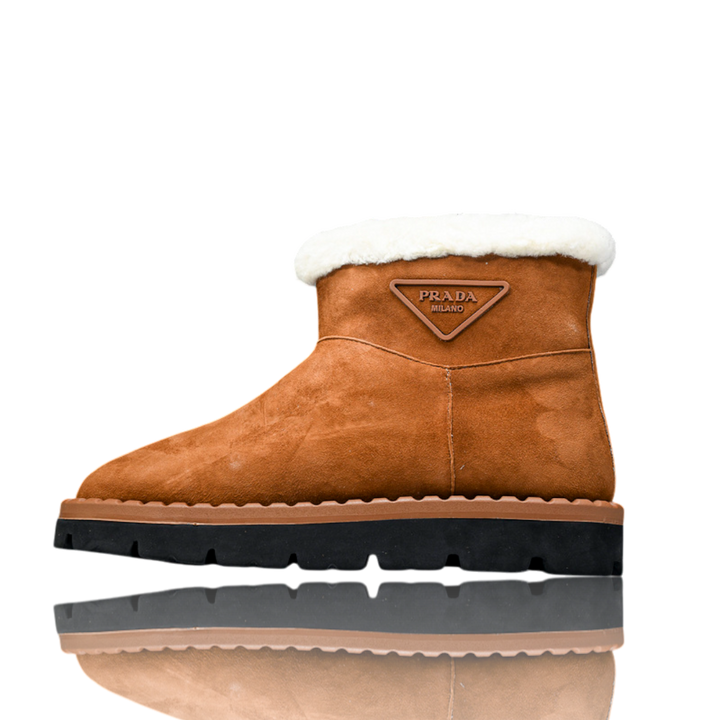 Prada Ankle Boots 'Brown'