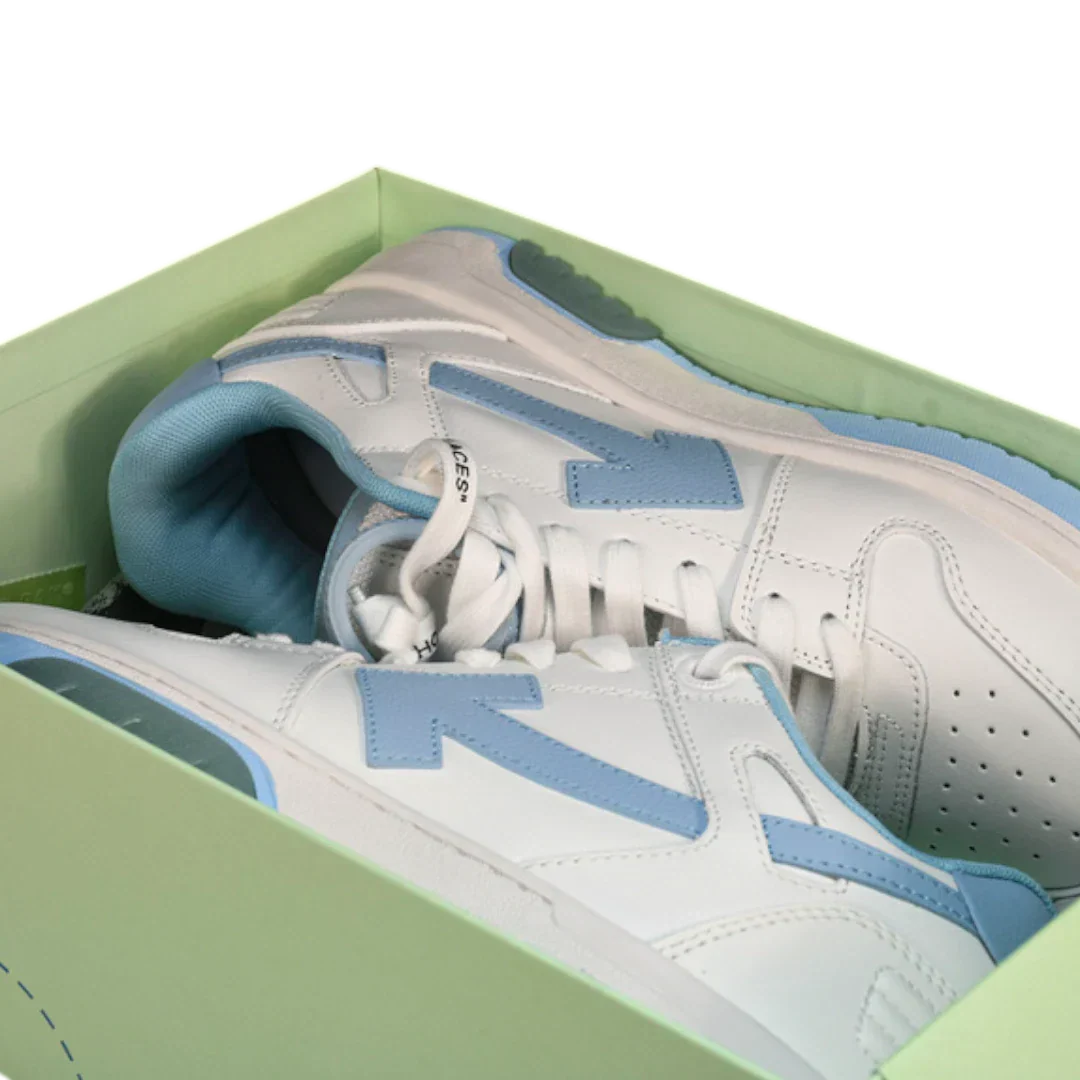 Off-White Out Of Office Low Top 'White Light Blue' (2023)