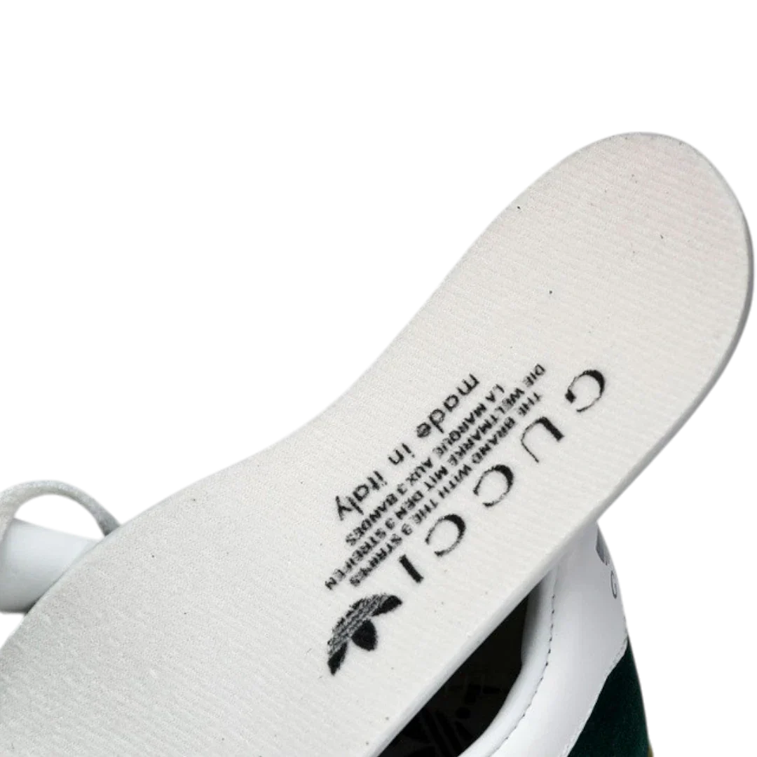 Guссi x Gazelle 'Green Suede'