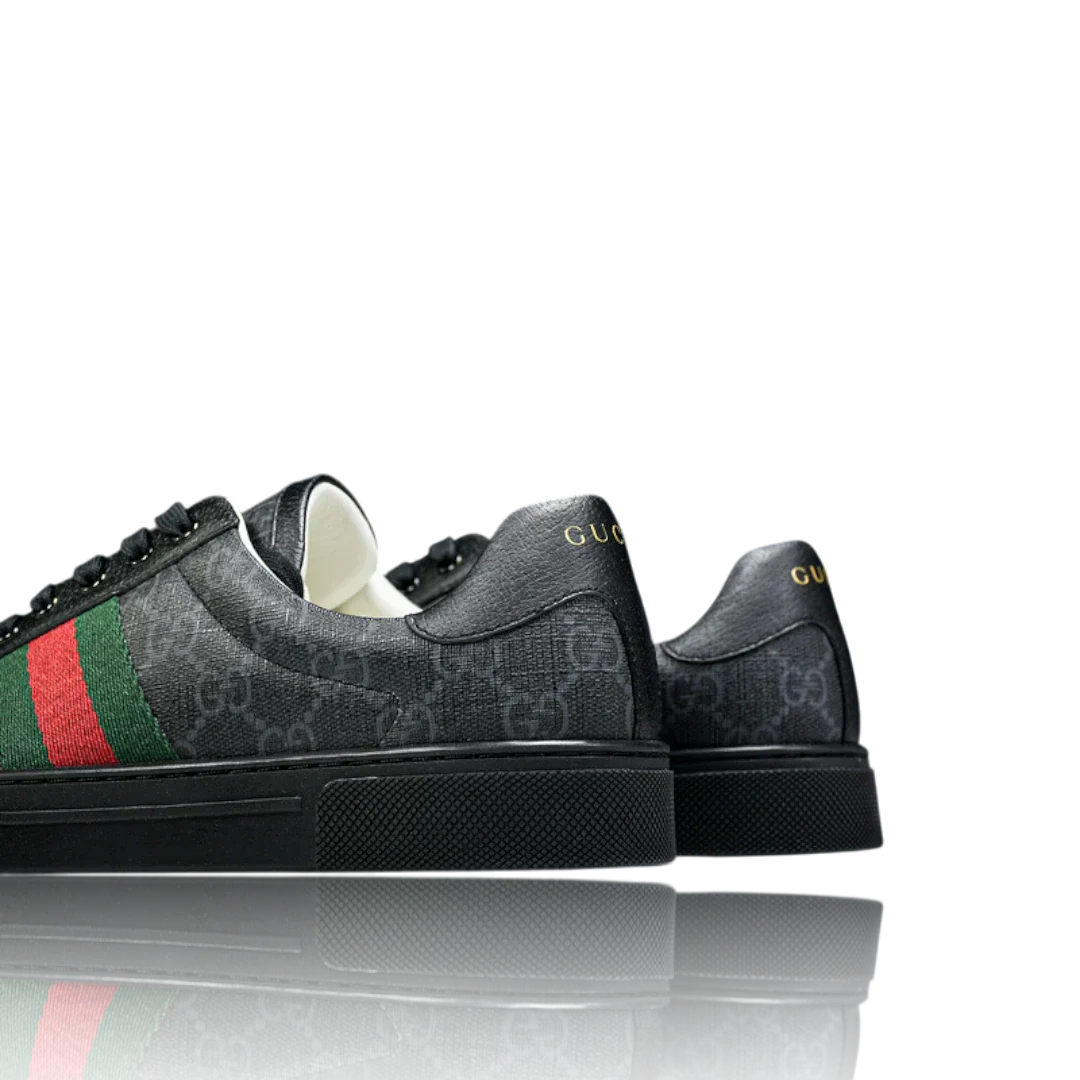 Guссi Ace Web Monogram 'Black'