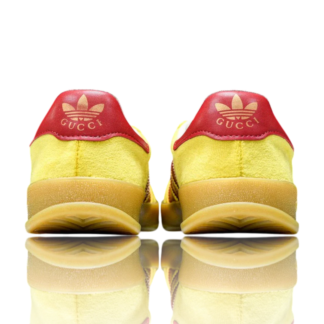 Guссi x Gazelle 'Yellow Velvet'