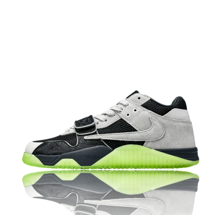 Travis Scott x Chase B Jumpmn Jack TR 'Black Night Silver'