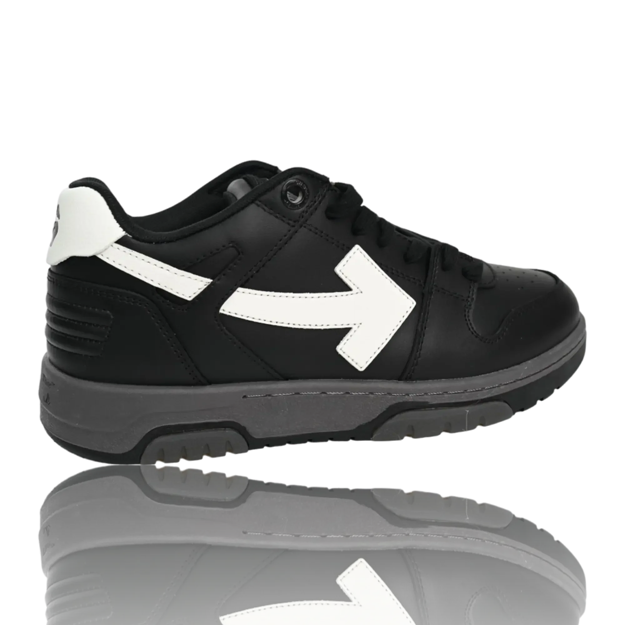 Off-White Out Of Office Low Top 'Black White'
