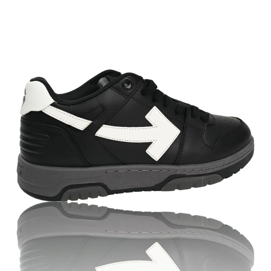 Off-White Out Of Office Low Top 'Black White'