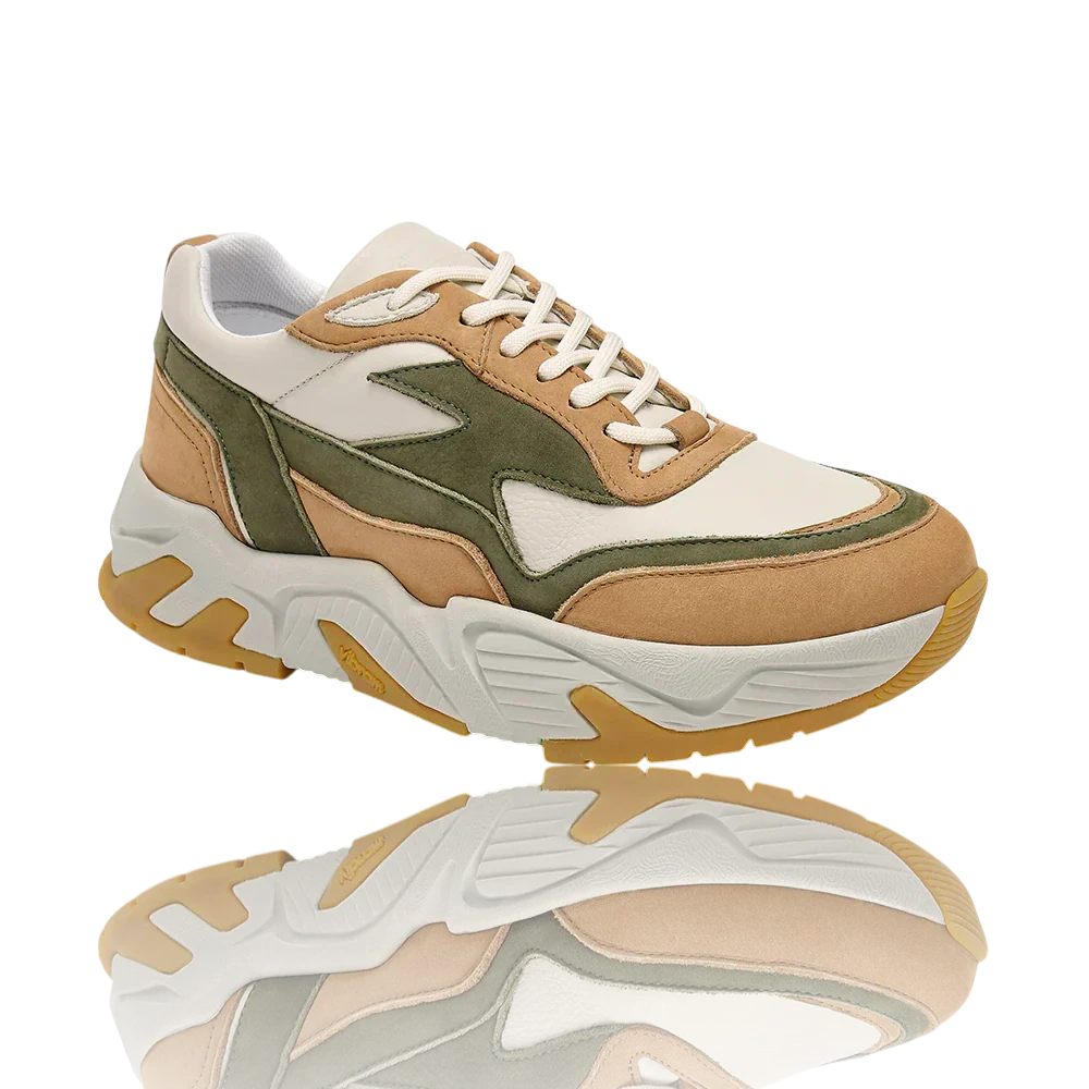 Stealth Runner 'Orange Olive White'
