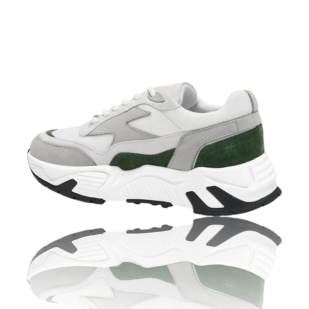 Stealth Runner 'Gray White Green'