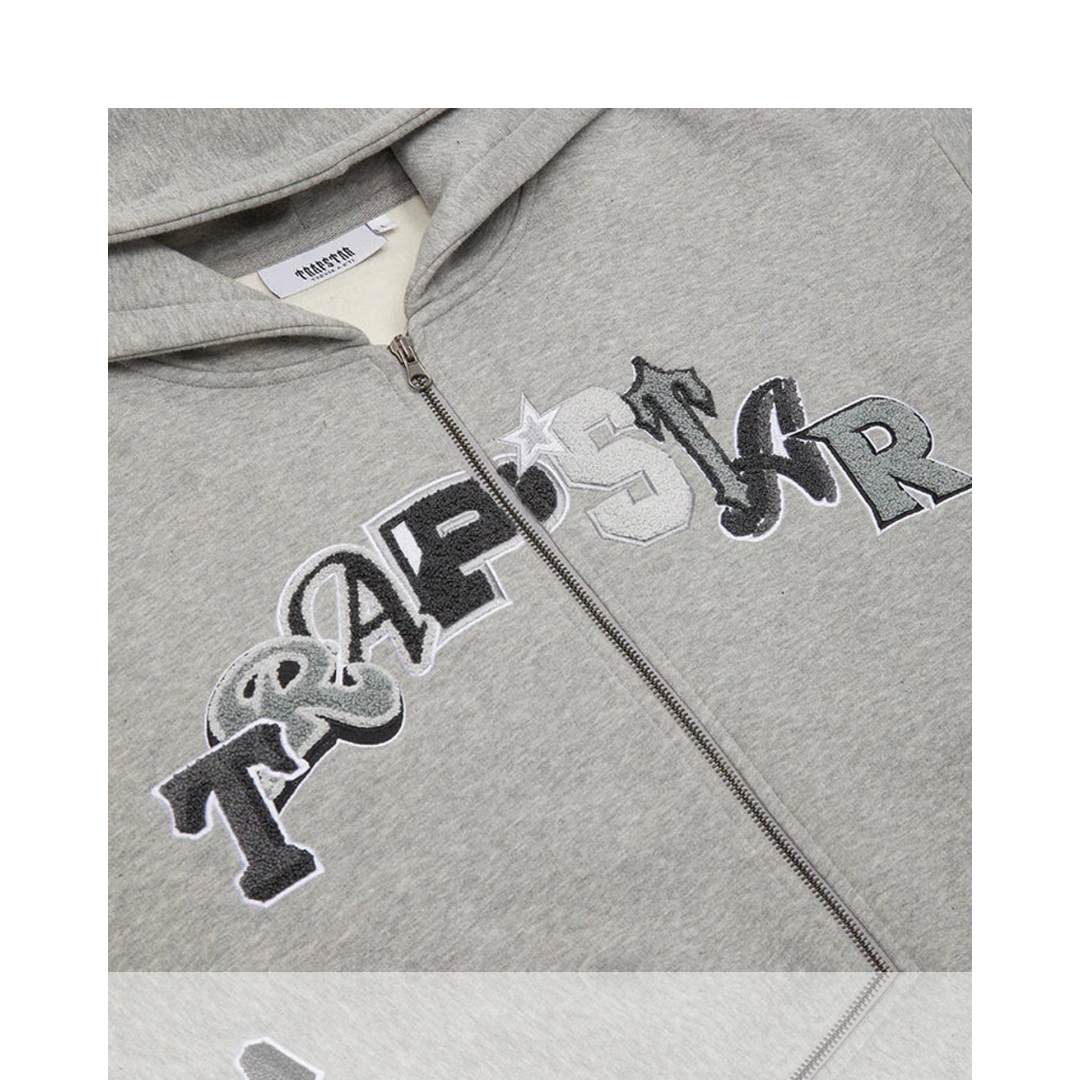 Trapstar GREY MONOCHROME EDITION WILDCARD TRACKSUIT