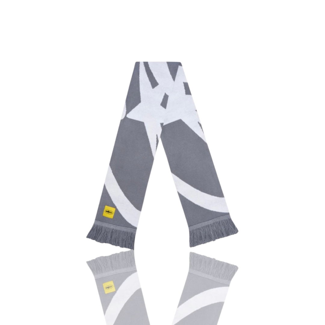 Corteiz GREY & WHITE RTW ALLSTARZ SCARF