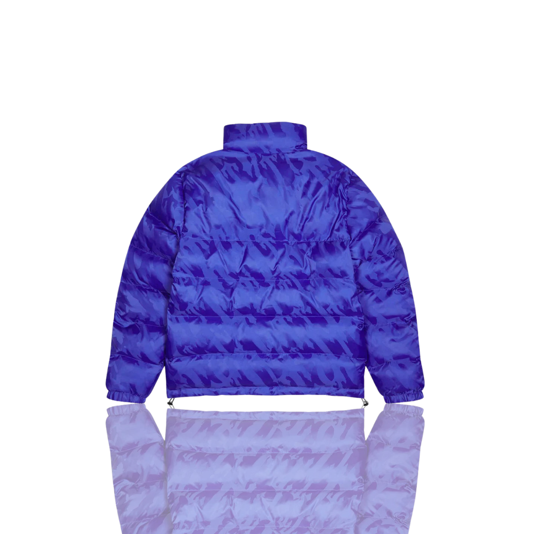 Trapstar Dazzling Blue Jacquard Puffer