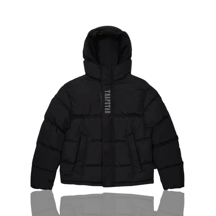 Trapstar Black Decoded 2.0 Hooded Puffer