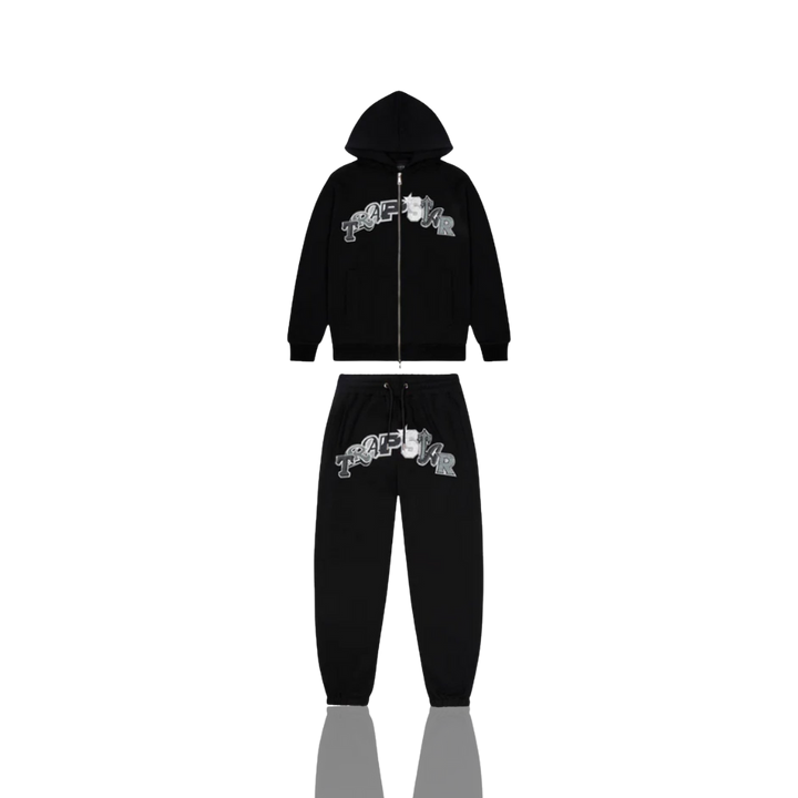 Trapstar Black Monochrome Wildcard Tracksuit