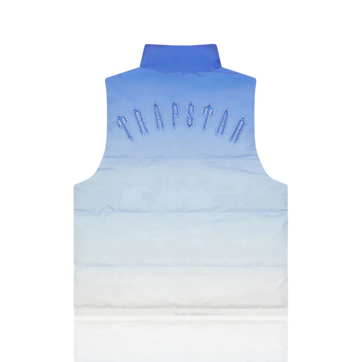 Trapstar Ice Blue Gradient Irongate T-Badge Gilet