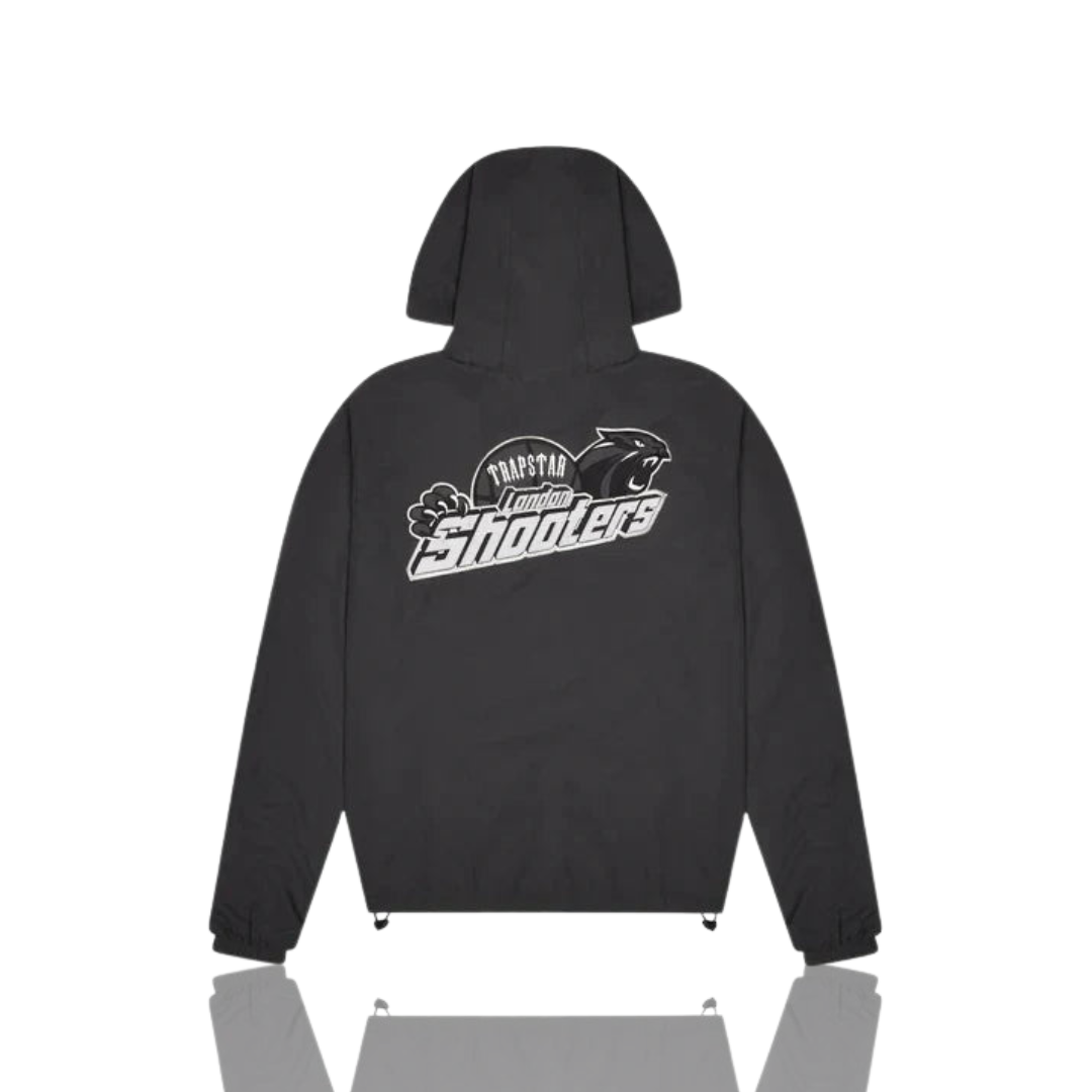 Trapstar Black / Reflective London Shooters Windbreaker