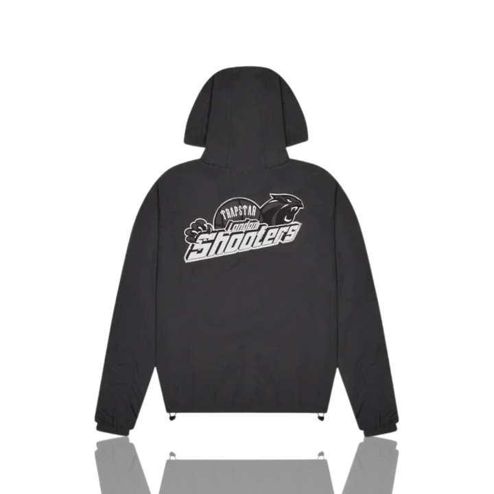 Trapstar Black / Reflective London Shooters Windbreaker