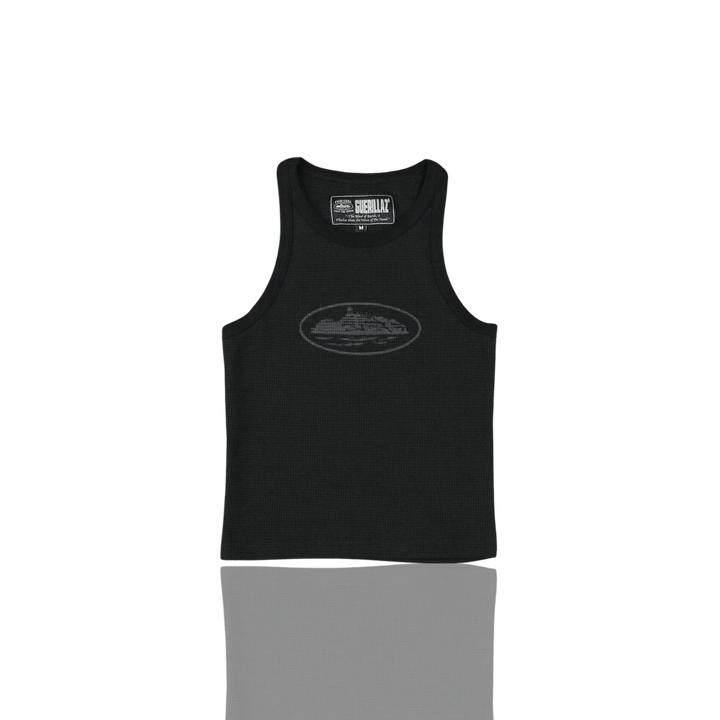 Corteiz TRIPLE BLACK WOMENS RTW ALCATRAZ VEST