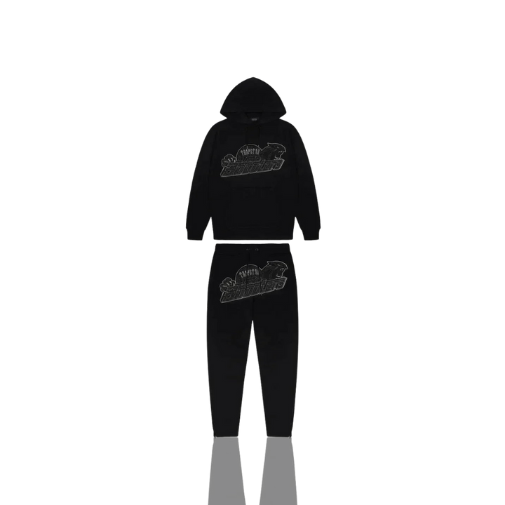 Trapstar Black Monochrome London Shooters Tracksuit