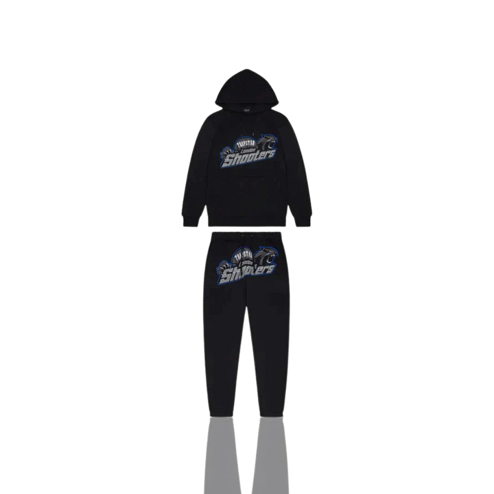 Trapstar Black & Blue London Shooters Tracksuit