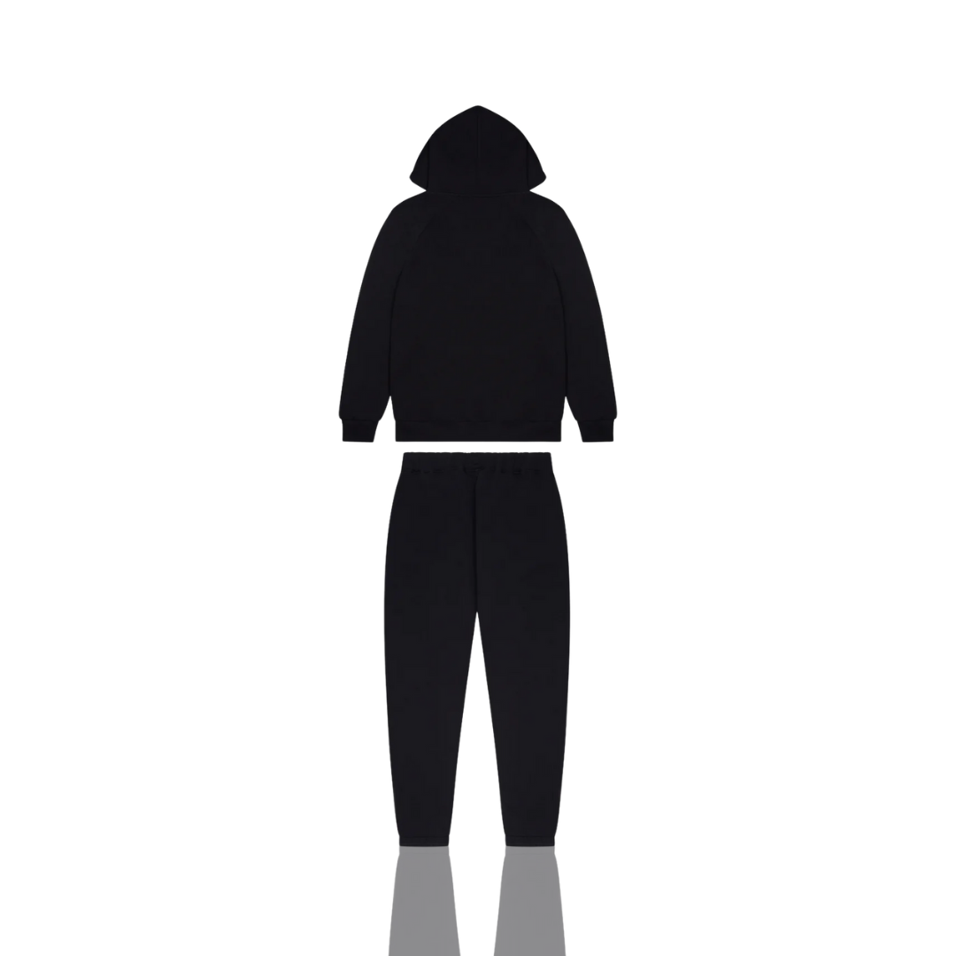 Trapstar Black Ice 2.0 Chenille Decoded Hooded Tracksuit