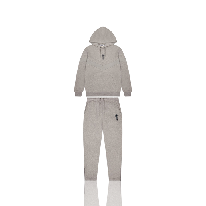 Trapstar Grey V Stripe Tracksuit