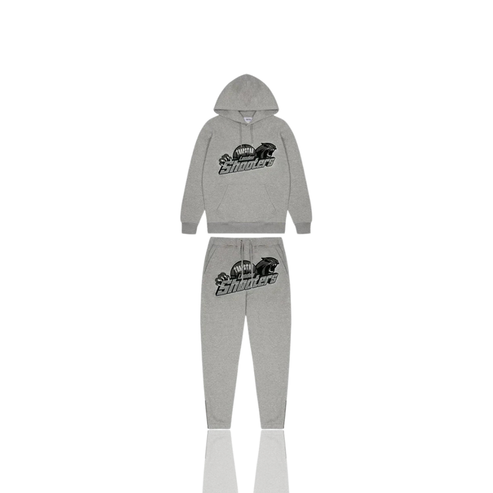 Trapstar Grey Monochrome London Shooters Tracksuit