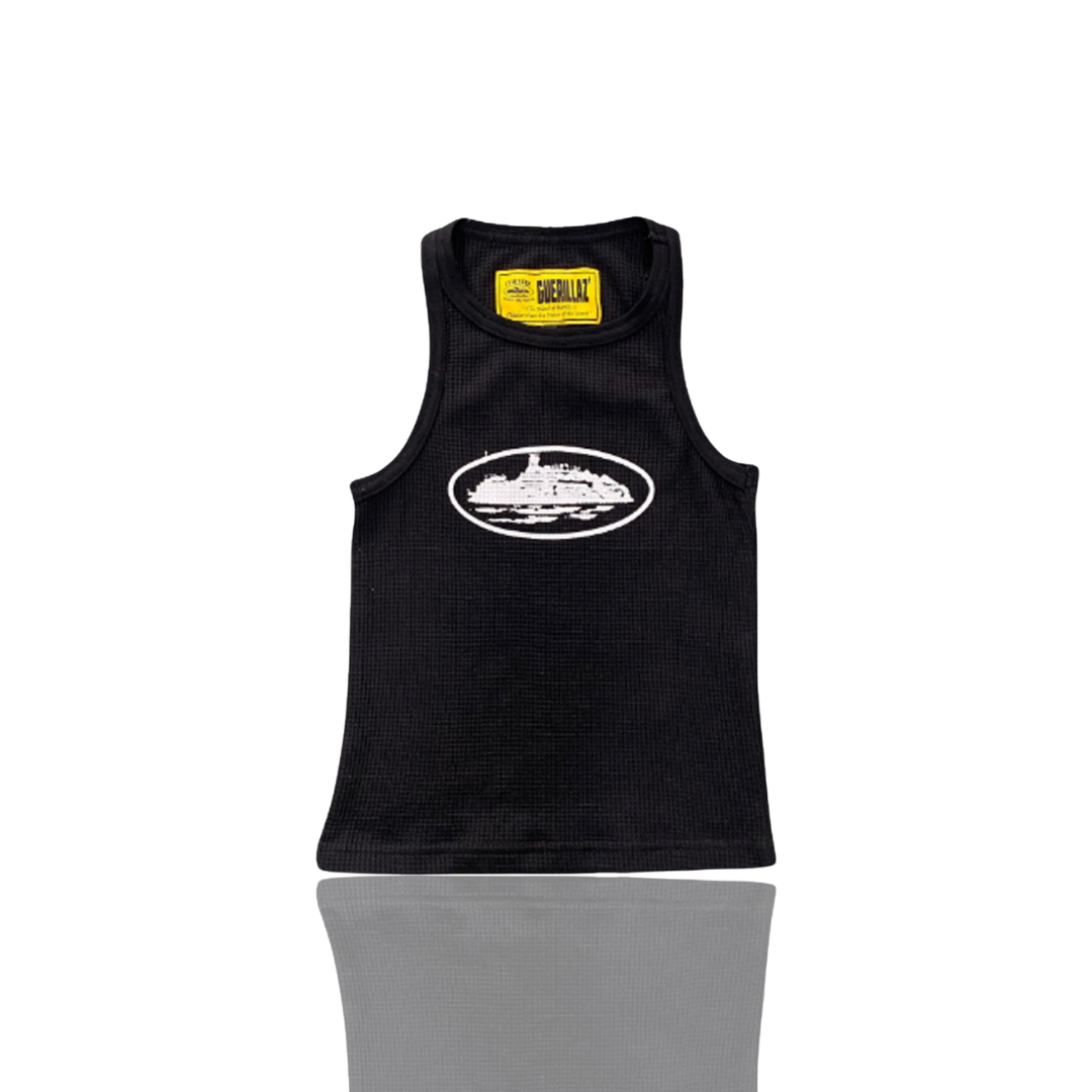 Corteiz BLACK & WHITE WOMENS ACLATRAZ GUERILLAZ VEST