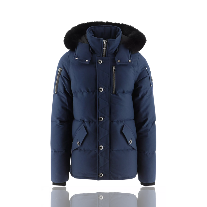 Moose Knuckles Navy Blue 3Q Parka
