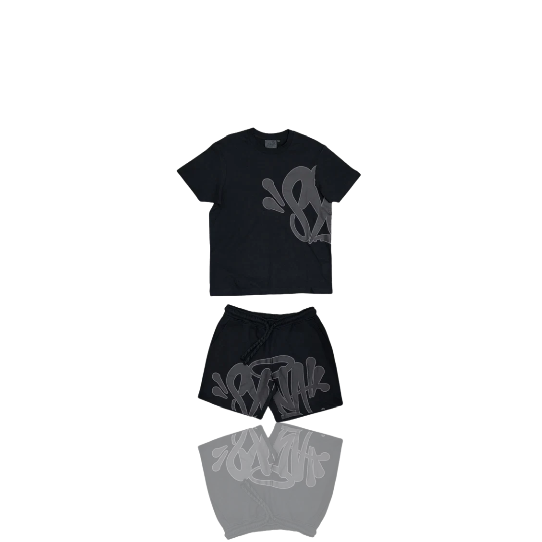 Black Syna Short Set
