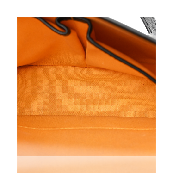 Black Goyard Messenger Bag