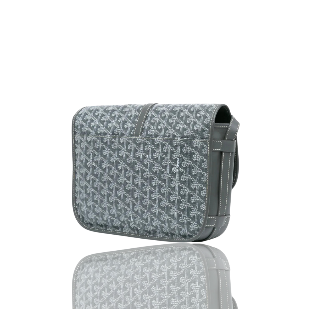 Grey Goyard Messenger Bag