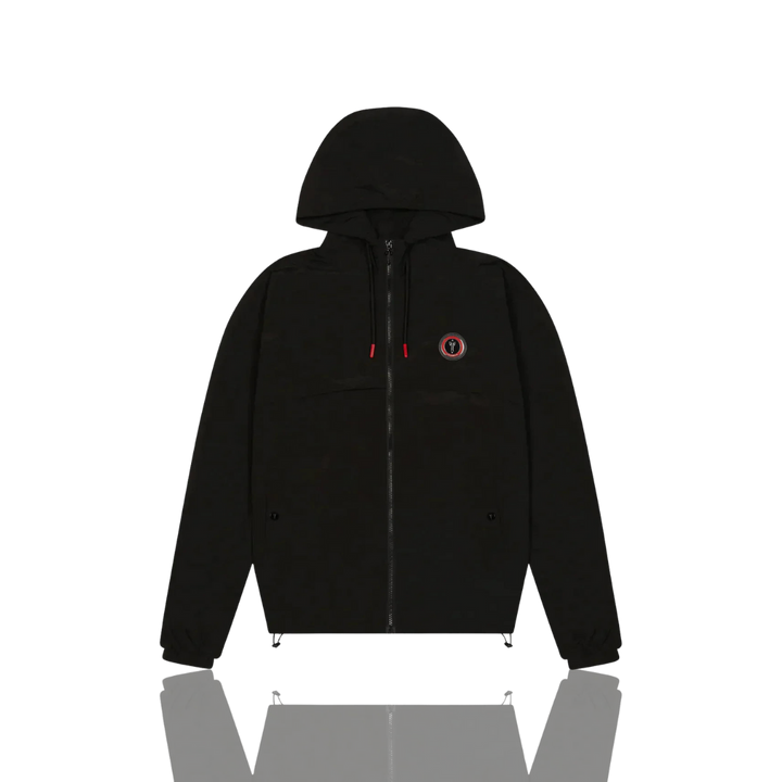 Trapstar Black & Red Irongate T Windbreaker
