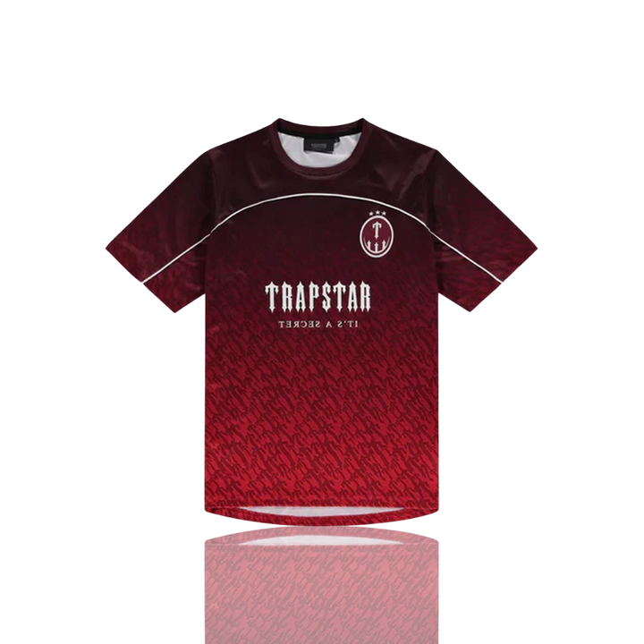 Trapstar RED GRADIENT T FOOTBALL JERSEY
