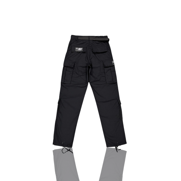 Corteiz TRIPLE BLACK RTW ALCATRAZ GUERILLAZ CARGO TROUSER