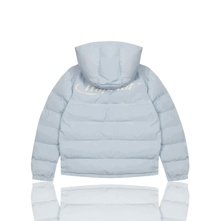 Trapstar Ice Blue Hyperdrive Hooded Puffer