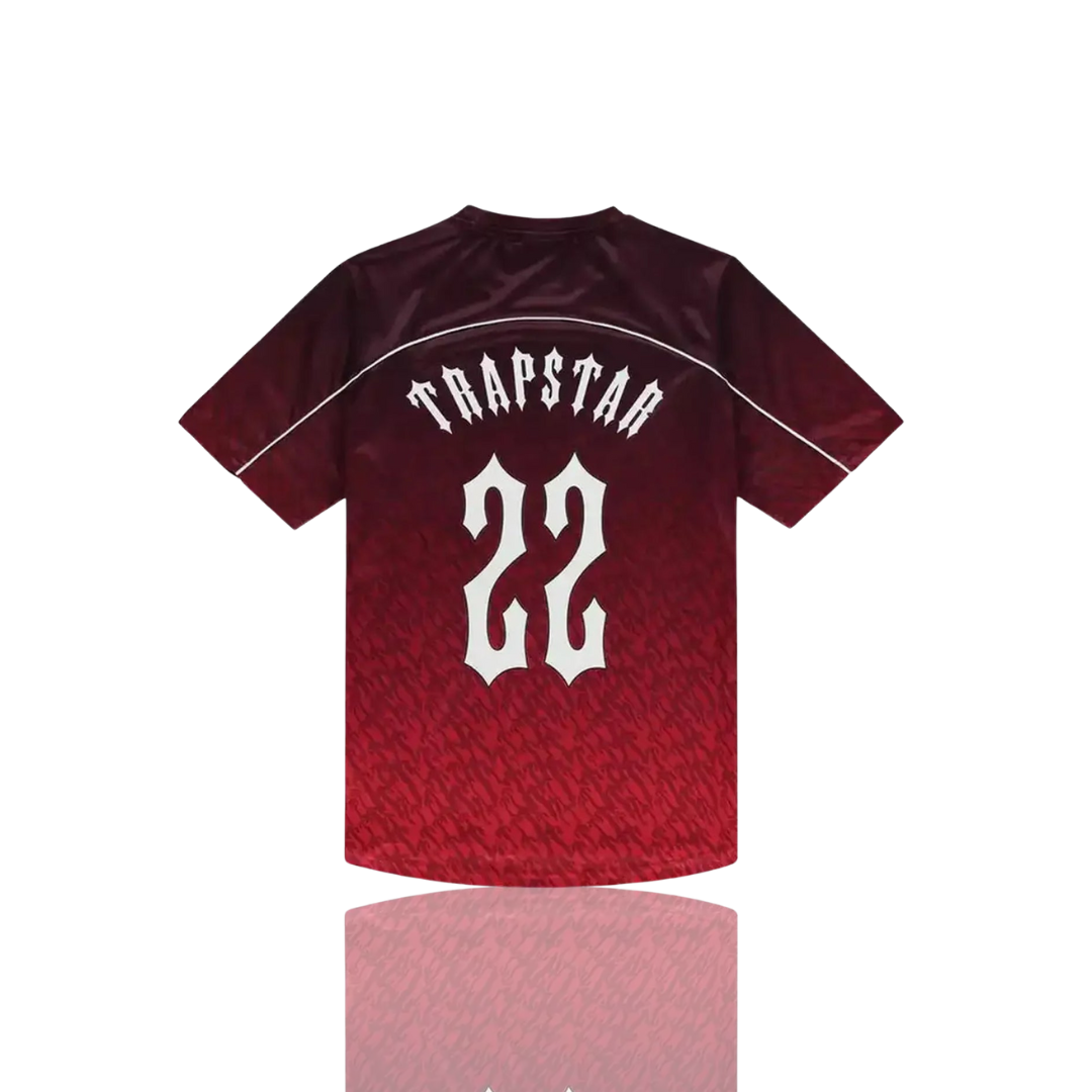 Trapstar RED GRADIENT T FOOTBALL JERSEY