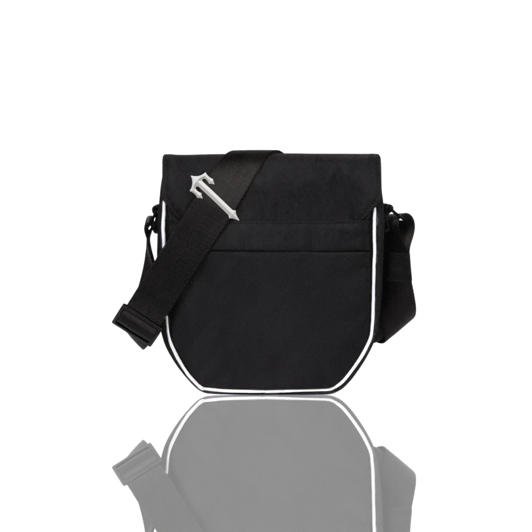 Trapstar Black Reflective Cobra T Messenger Bag