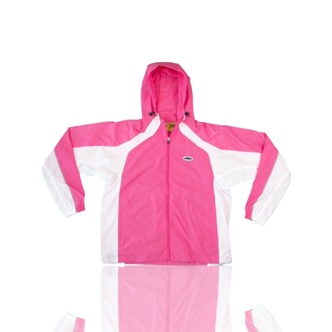 Corteiz PINK & WHITE RTW SPRING JACKET