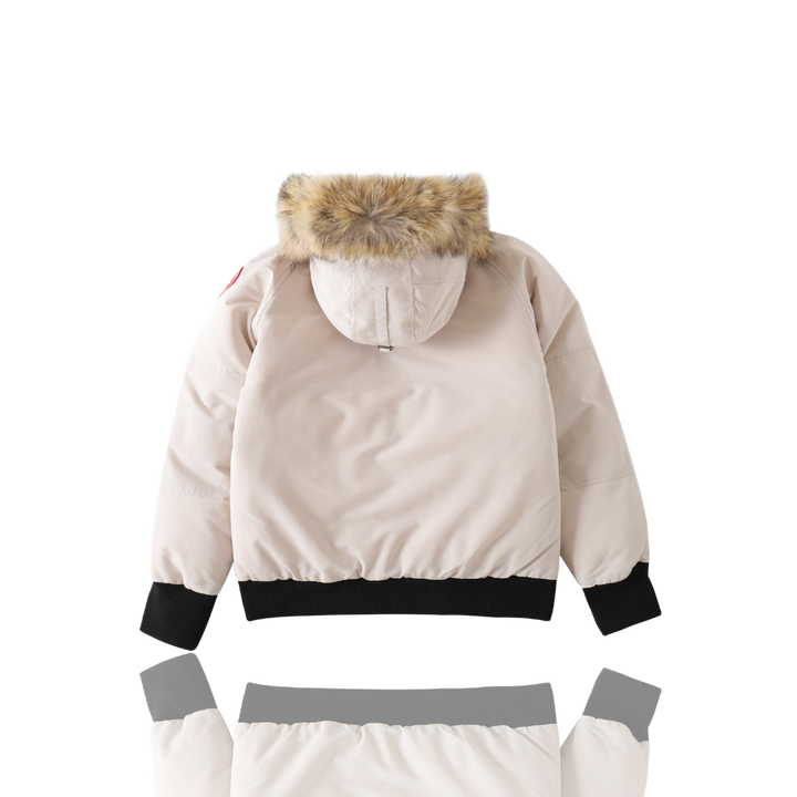 Canada Goose Beige Chilliwack Bomber Jacket