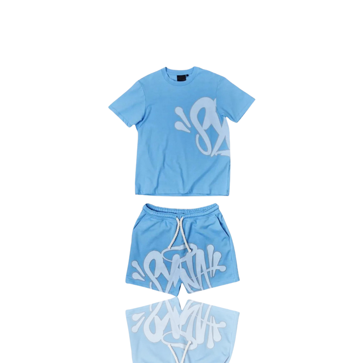 Blue Syna Short Set