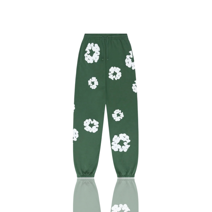 Denim Tears Green ‘The Cotton Wreath’ Sweatpants