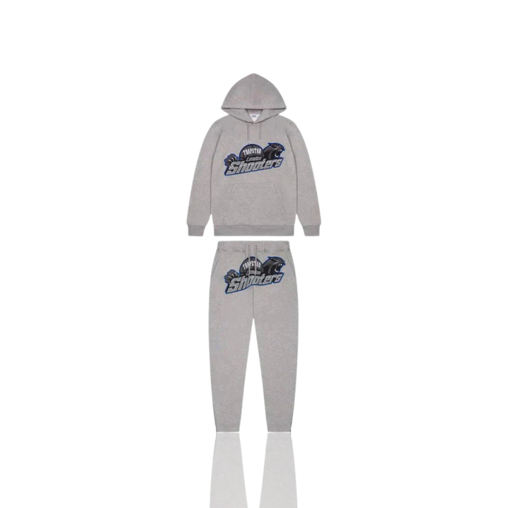 Trapstar Grey / Blue London Shooters Tracksuit