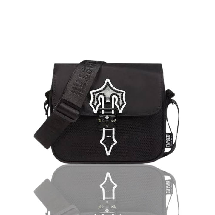 Trapstar Black Irongate T Messenger Bag