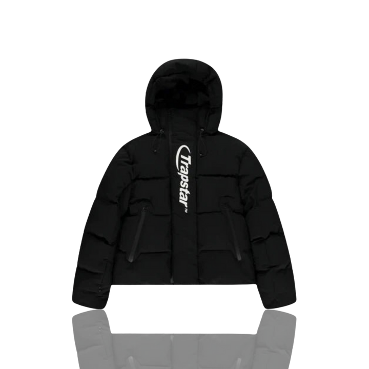Trapstar BLACK & WHITE HYPERDRIVE TECHNICAL PUFFER JACKET