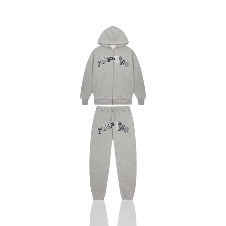 Trapstar GREY MONOCHROME EDITION WILDCARD TRACKSUIT
