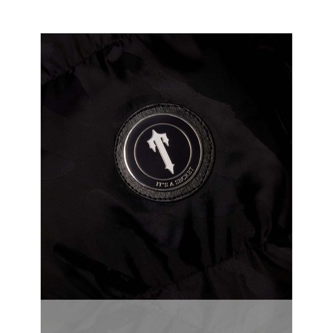 Trapstar Black Jacquard Puffer
