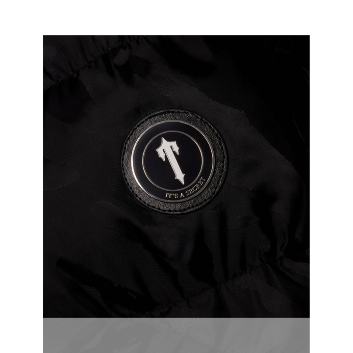 Trapstar Black Jacquard Puffer