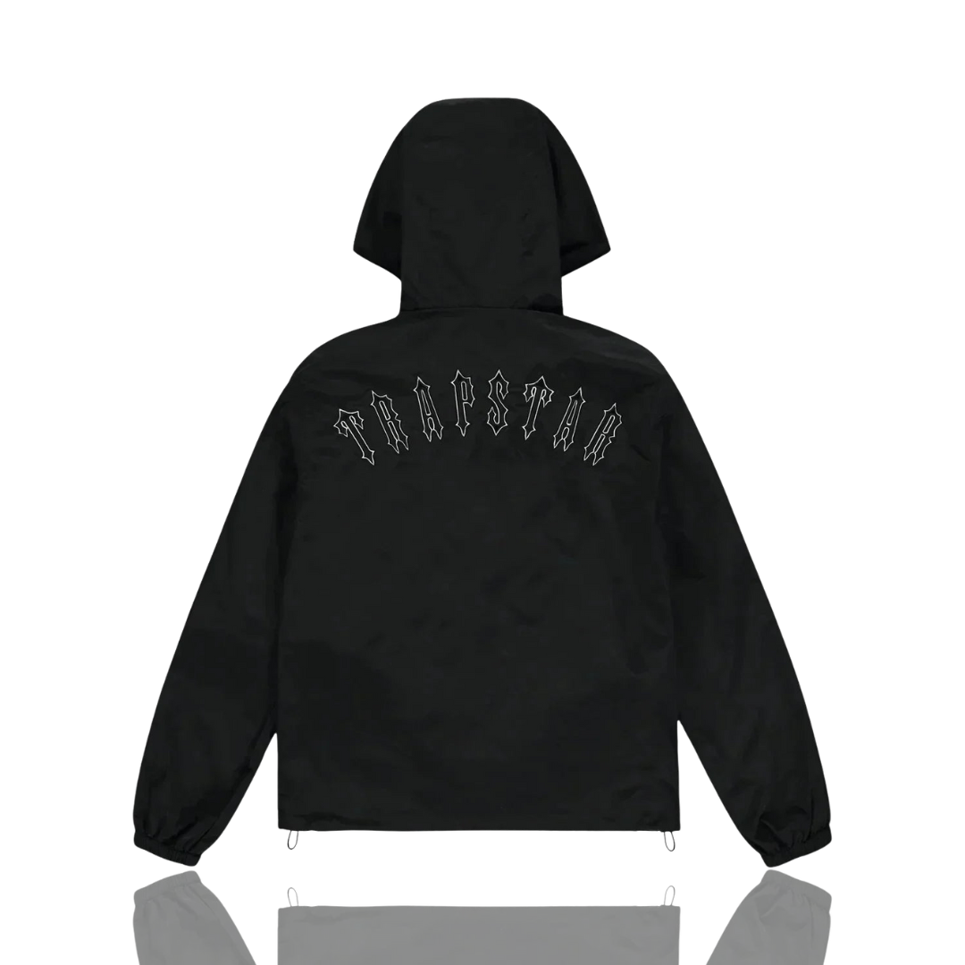 Trapstar Black Irongate Windbreaker