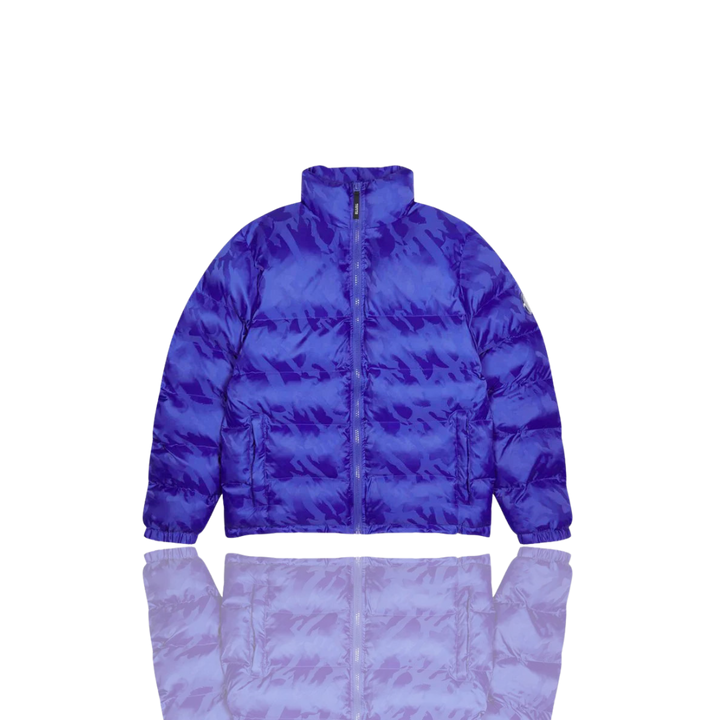 Trapstar Dazzling Blue Jacquard Puffer