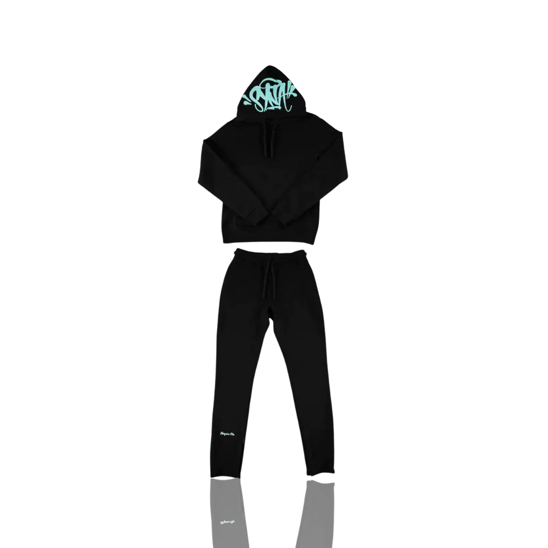 Black & Blue Syna Tracksuit