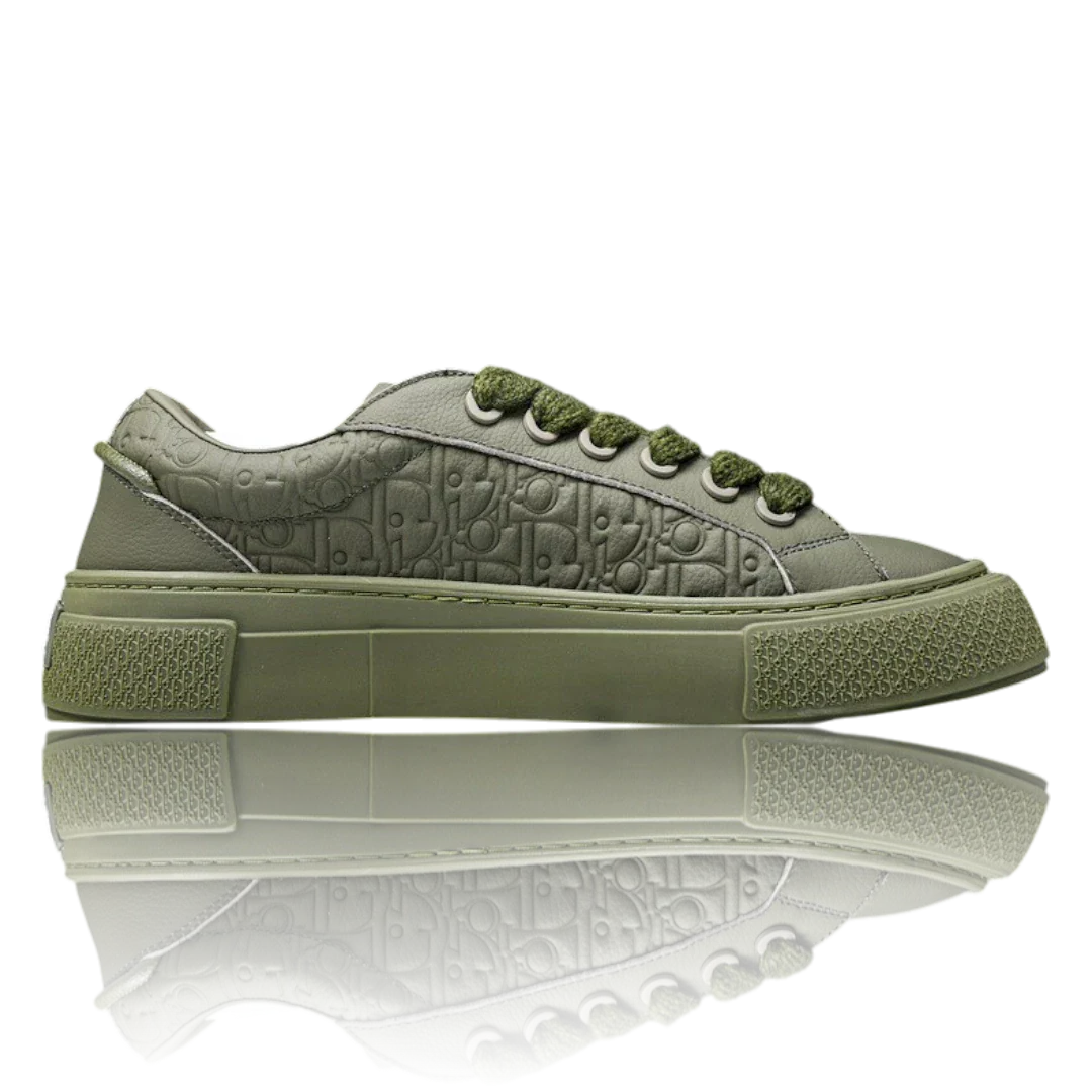 Dlor B33 Gravity Leather 'Oblique Triple Khaki'