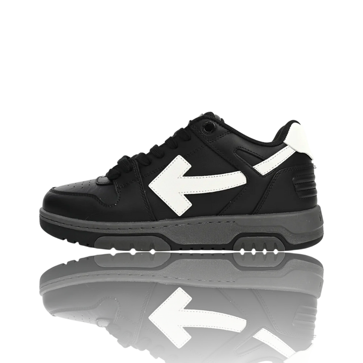 Off-White Out Of Office Low Top 'Black White'